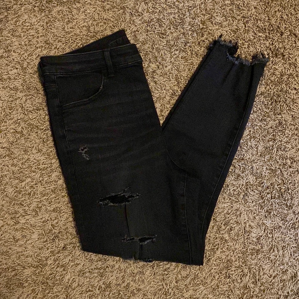 AEO Super High Rise Jegging Crop